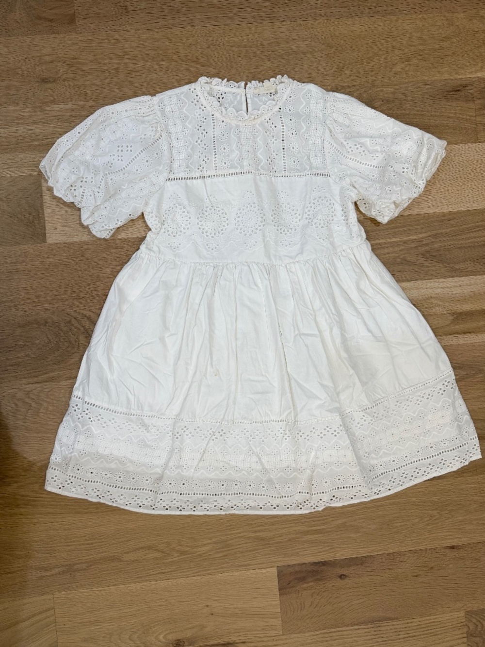 Anthropology babydoll dress
